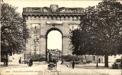 VINTAGE POSTCARD Chalons On the Marne Carries Holy Cross