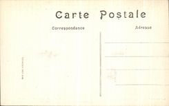 VINTAGE POSTCARD Giannes Close Vitry Francois Street of the Militaria Station