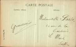 VINTAGE POSTCARD Mont Saint Michel L Abbey