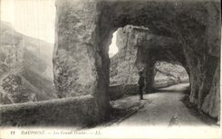 VINTAGE POSTCARD Dauphine Great Narrow parts