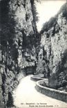 VINTAGE POSTCARD Dauphine Vercors Road of Large the Narrow parts