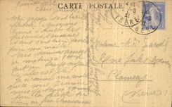 VINTAGE POSTCARD Ligne of Grenoble has Gap Viadue de Vif and Gresse