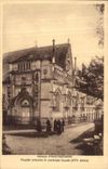 VINTAGE POSTCARD Abbey D Hautecombe current Frontage and old frontage
