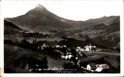 VINTAGE POSTCARD Saint Pierre of Chartreuse the Peak of Chamechaude