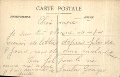 VINTAGE POSTCARD Dauphine Solid mass of Belledonne the Glacier of Freydane three peaks seen of the white lake