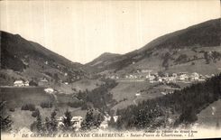 VINTAGE POSTCARD Of Grenoble Large Chartreuse Saint Pierre of Chartreuse