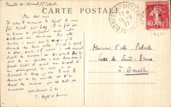 VINTAGE POSTCARD Dauphine View of Monestier de Clermont