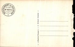 VINTAGE POSTCARD Road of the Alps Collar of Galibier on the right road of Briancon