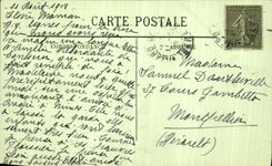 VINTAGE POSTCARD Dauphine De Villard de Lans Bridge in Royans the Bridge of Goule Black