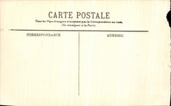 VINTAGE POSTCARD Dauphine Entry of Large the Narrow parts Huts