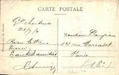 Convento de Dauphine de la POSTAL de la VENDIMIA de la vision chartreuse grande y del som encantador