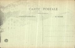 Convento de Dauphine de la POSTAL de la VENDIMIA del reten interior visto chartreuse grande de la corte