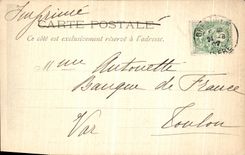 Chartreuse grande de la POSTAL de la VENDIMIA el honor de la corte D