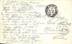 VINTAGE POSTCARD Pilgrimage of NR D of Salette the Bedside