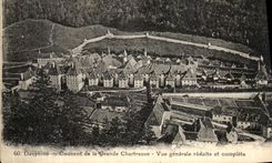 El convento de Dauphine de la POSTAL de la VENDIMIA de la vision chartreuse grande redujo y termina