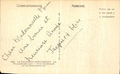 VINTAGE POSTCARD Dauphine Picturesque Villard de Lans View and Moucherotte