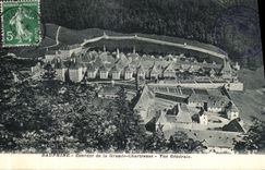 Convento de la POSTAL de la VENDIMIA de la vision chartreuse grande