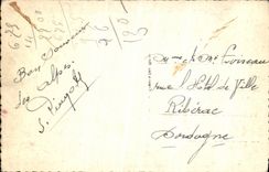 VINTAGE POSTCARD Dauphine Solid mass of Pelvoux Glacie of the Lambs the Large one Ruins