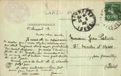 Chartreuse grande del convento de Dauphine de la POSTAL de la VENDIMIA la celula D un padre