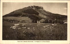 Camino de la POSTAL de la VENDIMIA de Sappey y de Chamechaude chartreuses grandes