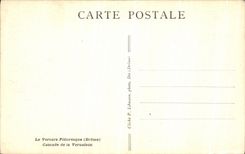 Cascadas de Vercors Pittoresque de la POSTAL de la VENDIMIA de Vernaison