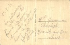 VINTAGE POSTCARD Dauphine Pilgrimage of Notre Dame of Salette the basilica