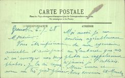 VINTAGE POSTCARD Dauphine Belledonne Small Domenon