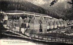 Convento de la POSTAL de la VENDIMIA de la vision chartreuse grande