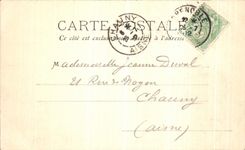 Opinion chartreuse grande de la POSTAL de la VENDIMIA del convento