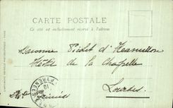 VINTAGE POSTCARD Berarde Meije and the Rake the Glacier of the Props