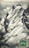 VINTAGE POSTCARD In the Alps Climbing D a Serac Alpinism