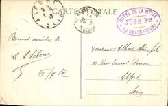 VINTAGE POSTCARD In the Alps Climbing D a Serac Alpinism