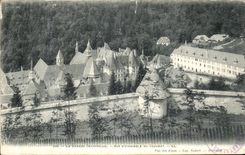 Opinion chartreuse grande de la POSTAL de la VENDIMIA del convento