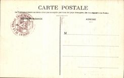 Convento de Dauphine de la POSTAL de la VENDIMIA de la vision chartreuse grande