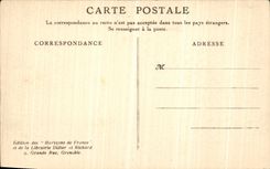 VINTAGE POSTCARD Fair of the Hydro electric power and Tourism Grenoble alpine Village