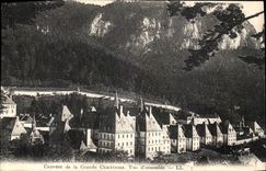 Convento de la POSTAL de la VENDIMIA de D vista chartreuse grande junto