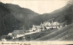 Convento de la POSTAL de la VENDIMIA del monasterio chartreuse grande