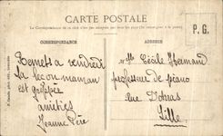 Camino de Dauphine de la POSTAL de la VENDIMIA de chartreuse grande el puente santo Bruno