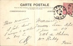 VINTAGE POSTCARD Dauphine Road of the great Narrow parts