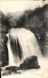VINTAGE POSTCARD Environs of Grenoble Cascades of Sassenage
