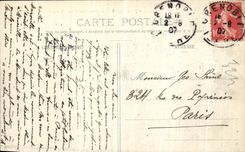 Opinion chartreuse grande de Dauphine de la POSTAL de la VENDIMIA