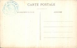 POSTAL Dauphine de la VENDIMIA de túneles chartreuses grandes