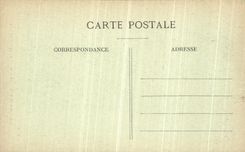 VINTAGE POSTCARD Road of Saint Pancrasse and the Tooth of Crolles