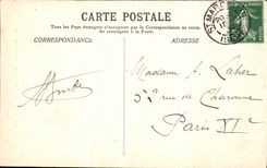 VINTAGE POSTCARD the Dauphine Road of Large the Narrow parts