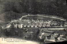 Convento de Dauphine de la POSTAL de la VENDIMIA de la vision chartreuse grande