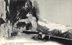 VINTAGE POSTCARD Dauphine the Road of St Pancrasse