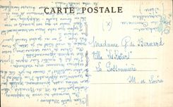 VINTAGE POSTCARD Chapareillan Panoramic View