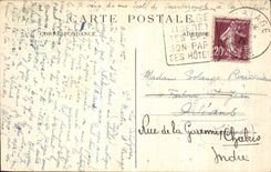 VINTAGE POSTCARD Dauphine Surroundings D Uriage Les Bains the Robert Lakes