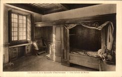 POSTAL Dauphine de la VENDIMIA el convento de chartreuse grande una celula del monje