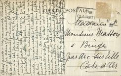 Camino de Dauphine Vercors de la POSTAL de la VENDIMIA de Combe Laval